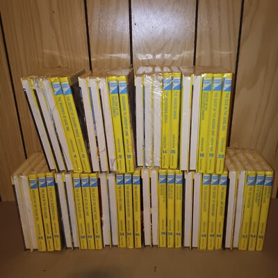 50 X Nancy Drew Set 1-40 46-55 Flashlight Hardcover Mystery Lot in shrink wrap
