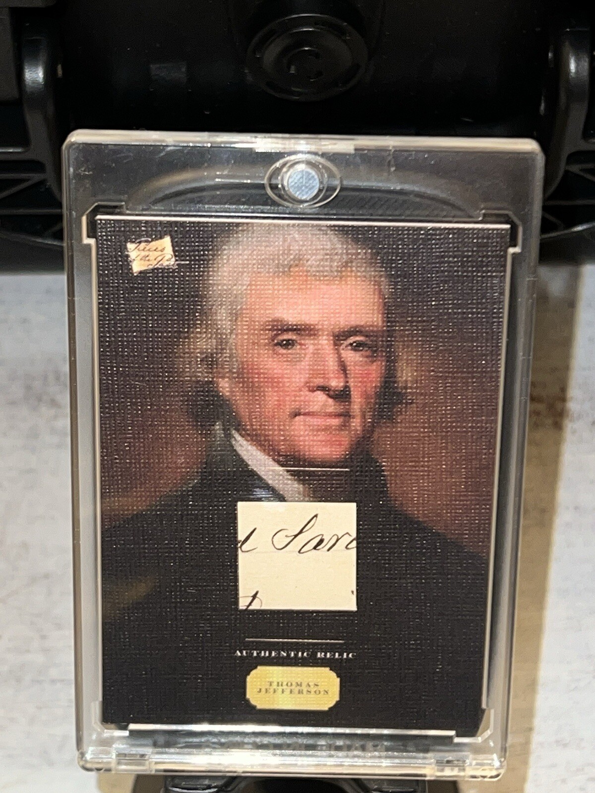 Thomas Jefferson Pieces Of The Past 2023 Canvas Written Relic 🇺🇸🦅