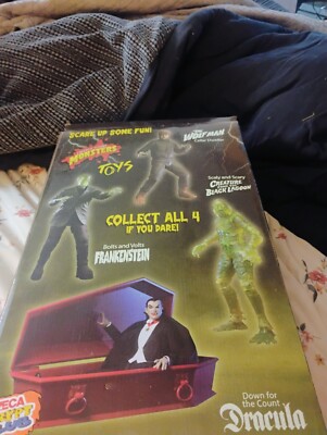 NECA Universal Monsters Crypt Club 7'' 4-Pack