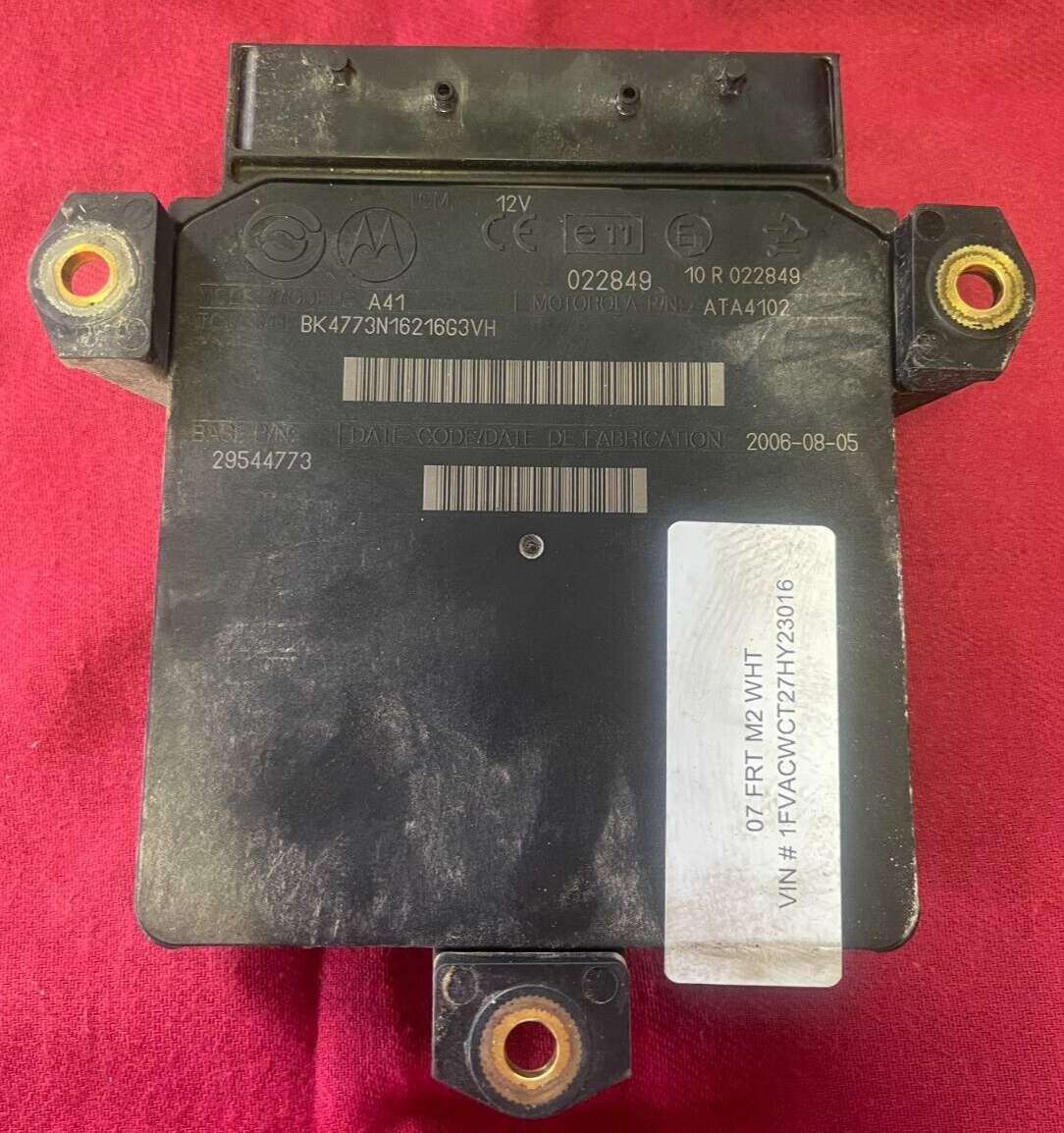 Allison Transmission Control Module A41 / 29544773 (Need to