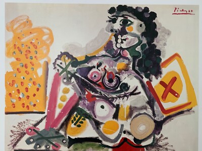 アート・デザイン・音楽 Picasso posters ARTCANVAS Three Musicians 1921 Canvas Art Print Stretched