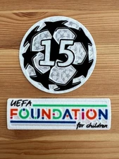 2023-2024 UEFA Champions League Starball Winner BOH 15 Times Patch Badge