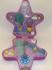 Polly Pocket Vintage 1993 Fairy Light Wonderland Star Compact Set  UNTESTED
