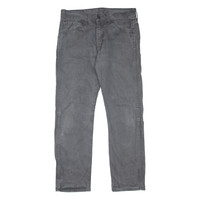 LEVI'S 513 Jeans Mens Grey Slim Straight W31 L30