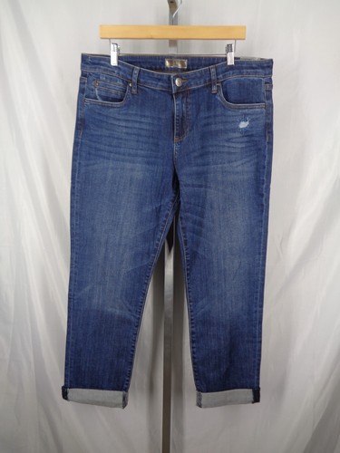 Kut from the Kloth Catherine Boyfriend Jeans Size 14 New
