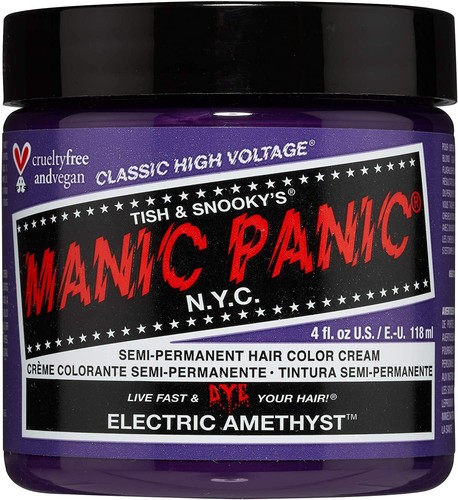 Tinte de cabello vegano semipermanente clásico de alto voltaje Manic Panic - 118 ml... - Imagen 23 de 108