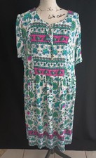 Milady's Floral Shift Dress Size L