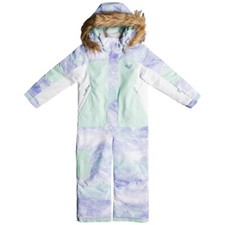 Roxy Sparrow Tuta Bambini Da Neve Tuta Sci Overall Sci Turchese Acqua