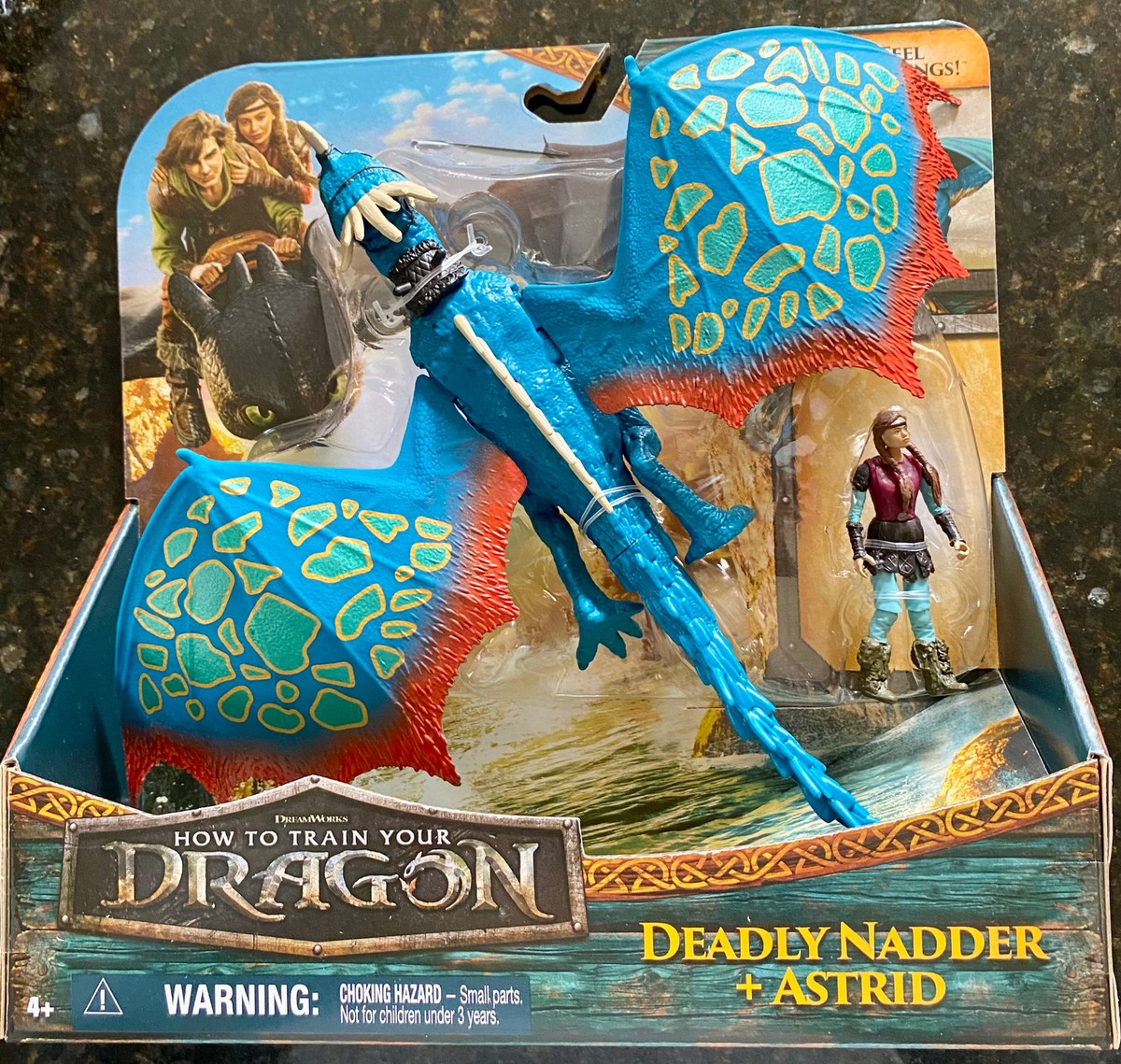 DEADLY NADDER + ASTRID How To Train Your Dragon 2025 - New Sealed