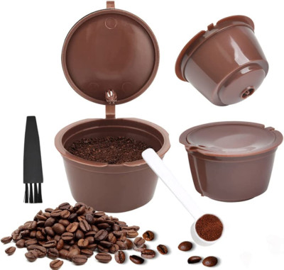 3Pcs Kaffee Kapsel Wiederverwendbarer Für Dolce Gusto Machine - Nachfüllbare Kaf