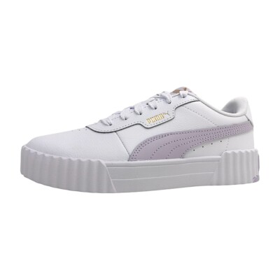 Puma Carina 3.0 Damenschuhe Schnürschuhe Sportive Weiß Freizeit