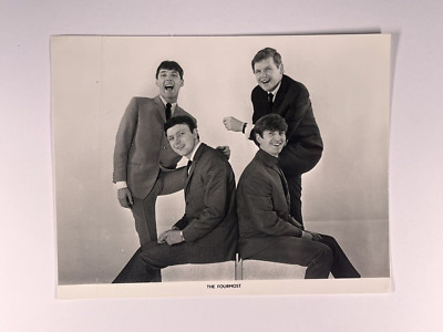 The Fourmost Photograph Original Black And White Press Promotion 3rd July 1965