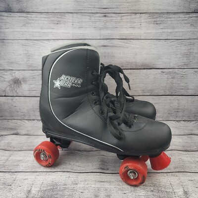 Roller Star 600 Roller Derby Adult Size 11 Black Roller Skates
