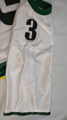 MAGLIA DA CALCIO VINTAGE NIKE 2001 OREGON DUCKS #3 HARRINGTON TAGLIA L - Foto 4 di 8