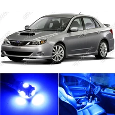 8 x Premium Blue LED Lights Interior Package Kit for Subaru Impreza 04-19 +Tool