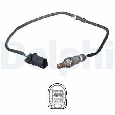 DELPHI ES21091-12B1 Lambdasonde für AUDI SEAT SKODA VW