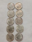 Lot of 10 - U.S. 90% Silver Roosevelt Dimes BU 1961-64 Various Mints $1 Face #14
