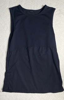 Fabletics Madison Mesh Tank / Sleeveless Top in Black Size S/M