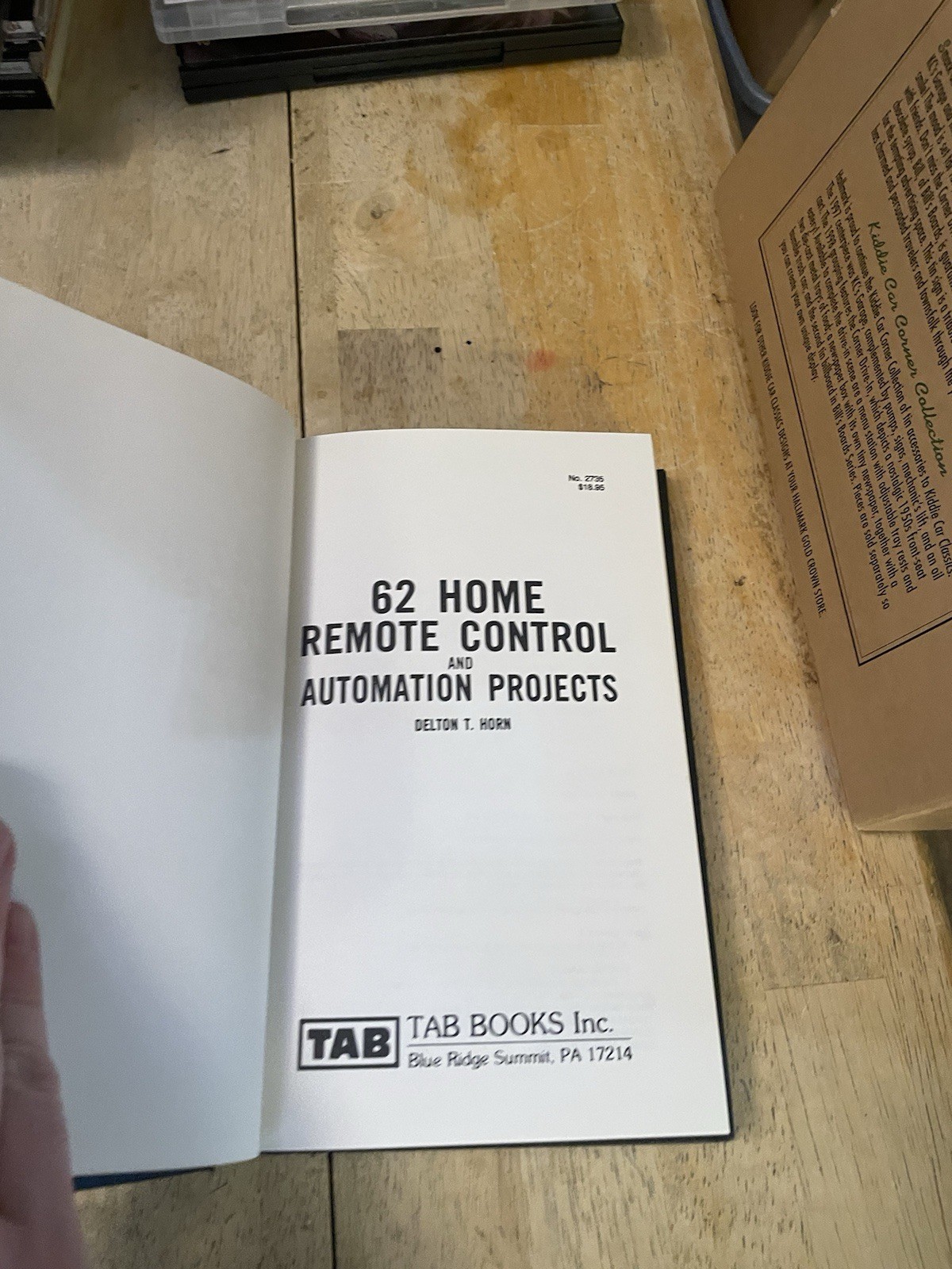 62 home remote control and automation projects by Delton T Horn HC 1986