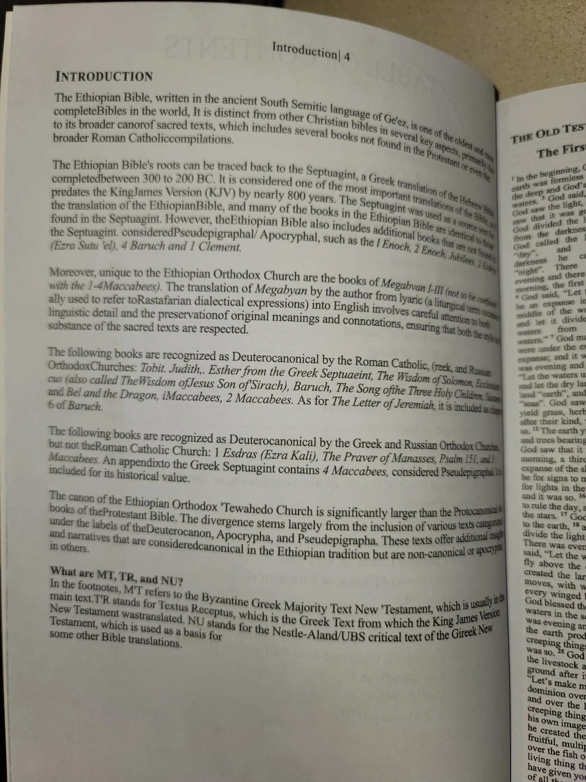 THE COMPLETE ETHIOPIAN BIBLE in English 88 Scriptures: including Missing Words