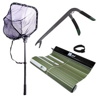 Raubfisch Kescher 1,65M MaßBand HakenlöSer-Zange 24,5Cm Angelset Zite Fishing