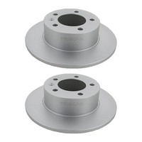 2 Bremsscheiben Voll Ø 305 Mm Triscan Passend FüR U.A. Renault Master