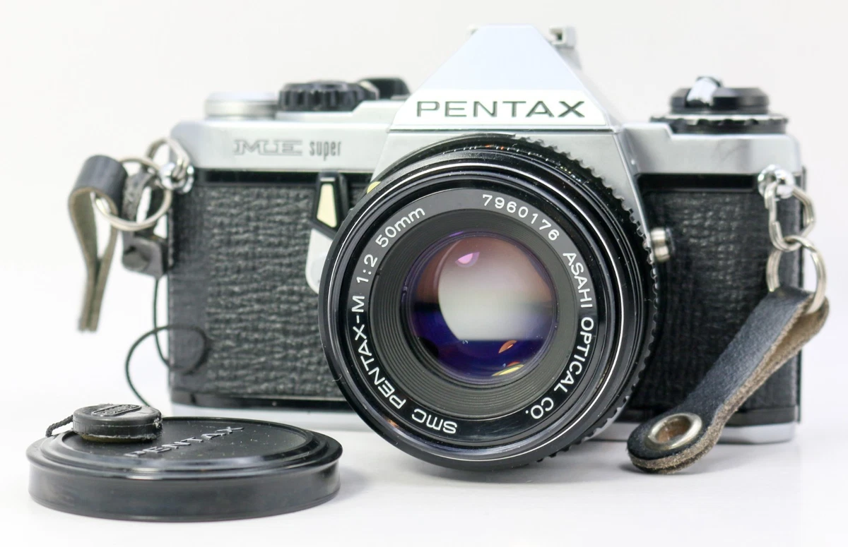 ‪PENTAX MEスーパー‪ TAKUMAR 1:2/35レンズ　ZOOM付き Amazon.com : Pentax ME Super 35mm SLR Camera Package : Camera And