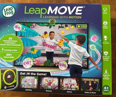 LeapFrog LeapMove Interaktives bewegungsbasiertes Lernen, 25 vorinstallierte Spiele vorinstalliert