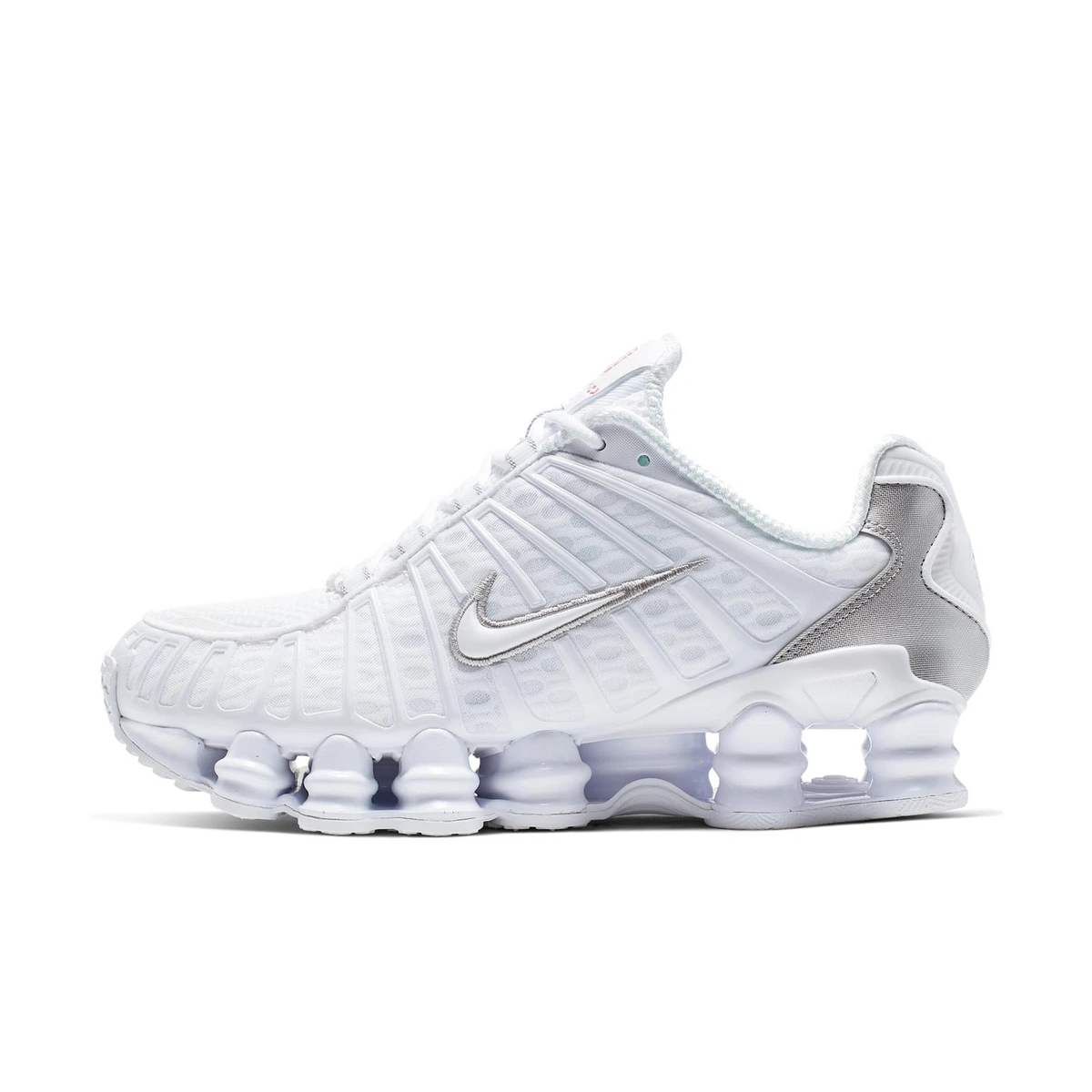 Size 6 - Nike Shox TL White Silver W for sale online | eBay