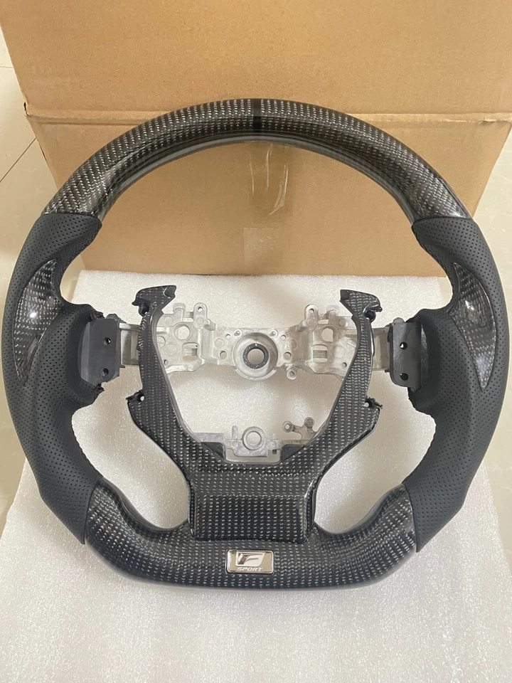 🔥REAL CARBON FIBER STEERING WHEEL FOR LEXUS ISF IS200/250/ 300/350 2014-2024 - Image 2 of 4