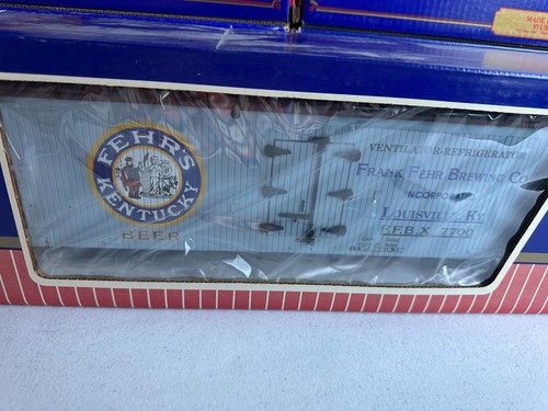USA Trains R-1690 Fehr's Kentucky Beer Reefer NIB G Scale - Picture 2 of 3