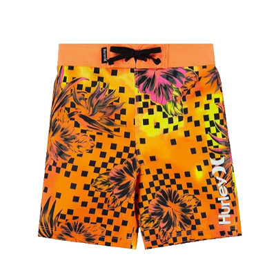 Hurley Boys 10'' Inseam Board Shorts, Bright Mango, 20