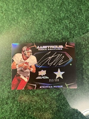 2009 Upper Deck Black Stephen McGee Lustrous Rookie Auto RC #'ed /399 