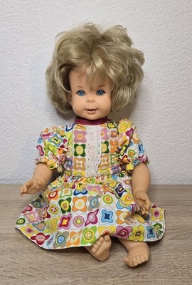 Nette Kunststoff Puppe DDR Doll 48 cm Sammler Vintage 