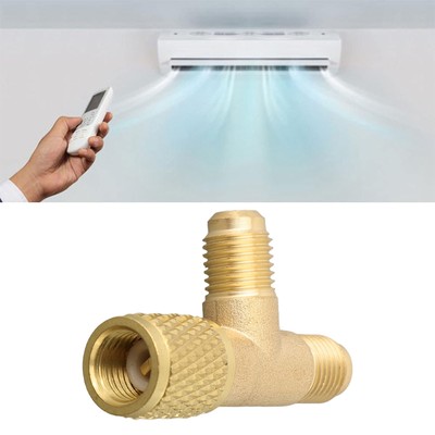 Brandneu Schnellverbinder T-Adapter Rostfrei 3-Wege-Übertragungsschnittstelle