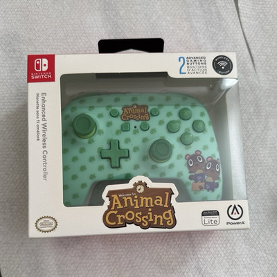 PowerA Nintendo Switch Enhanced Wireless Controller Animal Crossing