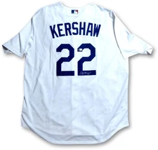 Clayton Kershaw Signed Autographed Jersey Los Angeles Dodgers XL Beckett WIT