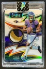 2024 Select Lamar Jackson Sparks Patch White Prizm #21/75 Ravens