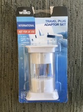 International Travel Plug Adaptor Set. For Worldwide Use Outside The UK.