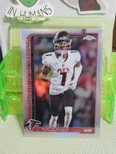 2025 Topps Chrome Darnell Mooney Refractor #11 Atlanta Falcons NM-Mint