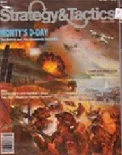 Strategy & Tactics Magazine #102 Monty's D-Day, UNPUNCHED