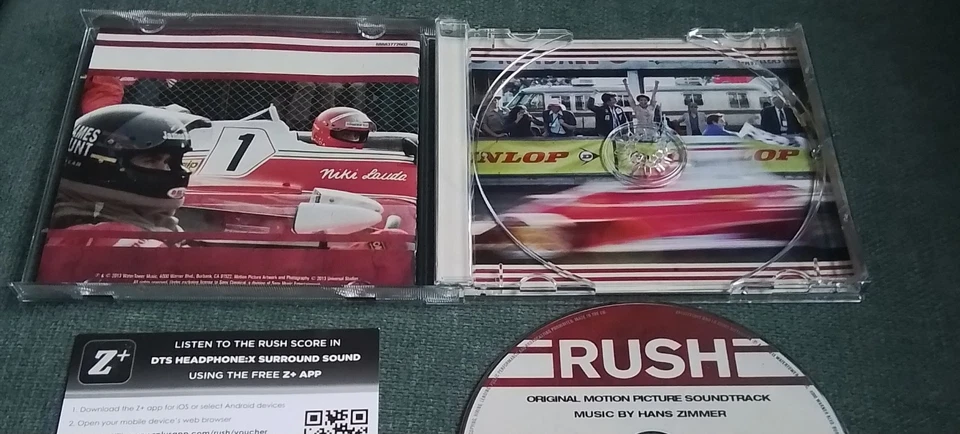 Rush Original Motion Picture Soundtrack Music by Hans Zimmer Foto 2 de 4