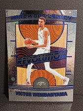 2024-25 Revolution Hardwood Legacy /285 Victor Wembanyama Blue Cosmo #10 Spurs
