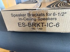 Episode Speaker Brackets For 6- 1/2  In-Ceiling Speakers ES-BRKT-IC-6 1 Pair New