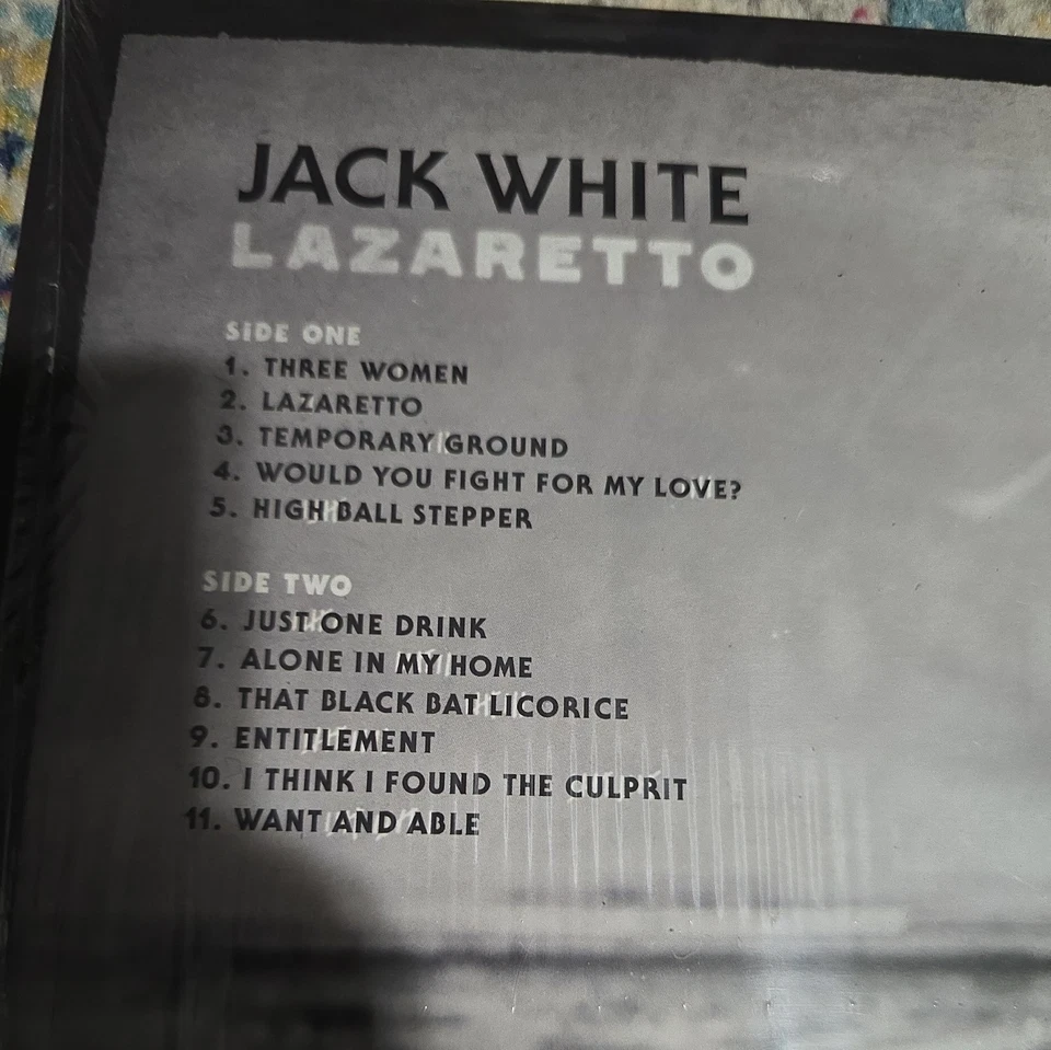 JACK WHITE - Lazaretto ULTRA LP 180g Vinyl Hologram RARE Foto 4 de 4