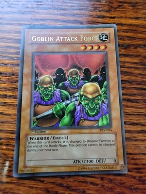 PL - Yu-Gi-Oh! TCG Goblin Attack Force PSV-094 1ST Edition (FREE SHIPPING)