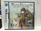 Rune Factory: A Fantasy Harvest Moon (Nintendo DS 2007) Authentic - Tested