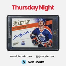 2013 PANINI PRIME #44 MARK MESSIER 2012 13 SIGNATURES GOLD AUTO /10