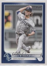 2022 Topps Update Royal Blue Drew Steckenrider #US205 fm0