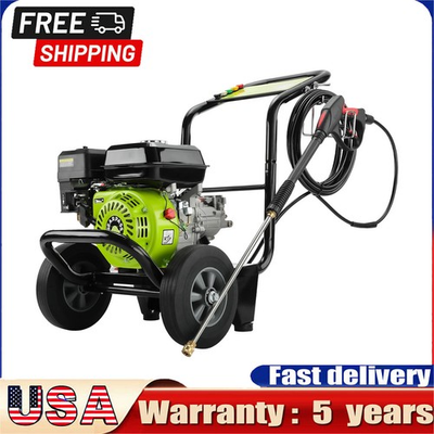 #ad 7HP Petrol Pressure Washer 5 Nozzles Gas Powered Washer 240Bar 212cc 3500PSI AU $265.64